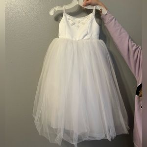 David’s Bridal Kids size 3 Flower Girl Dress
